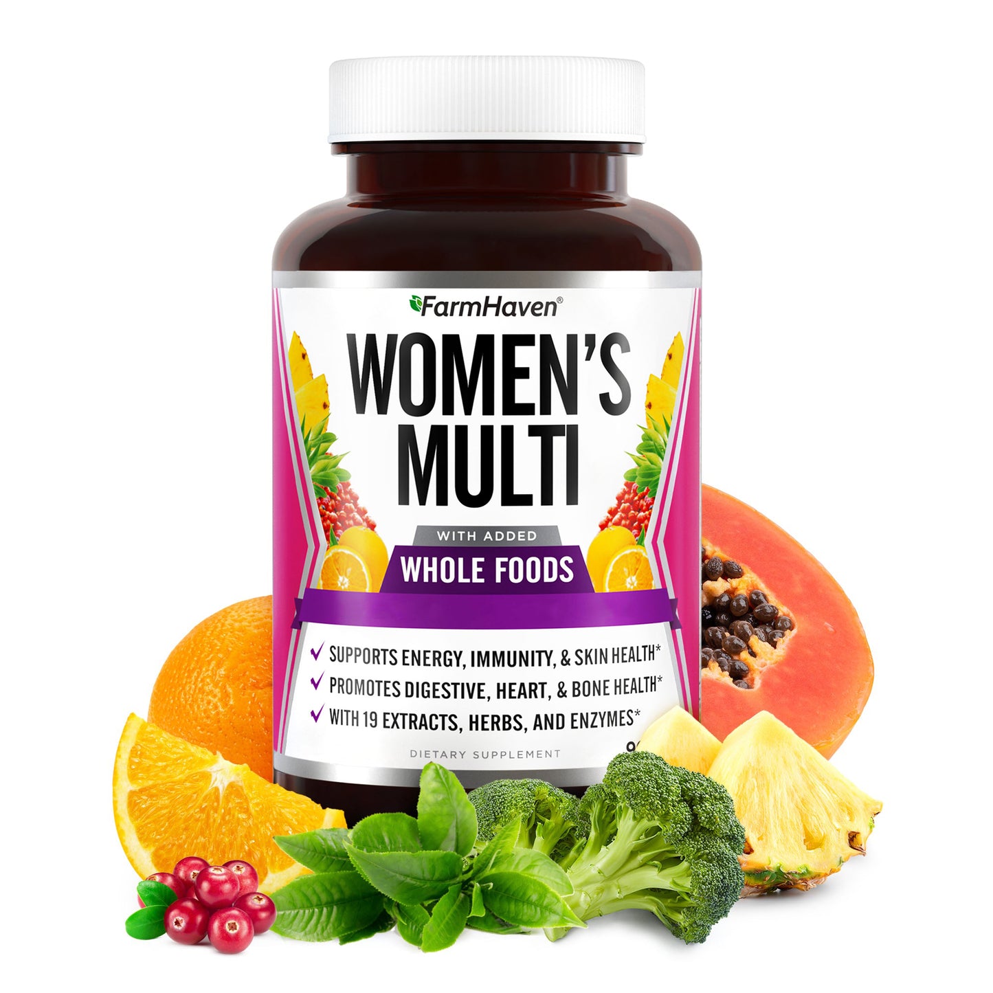 FarmHaven Multivitamin for Women Boosts Energy and Health