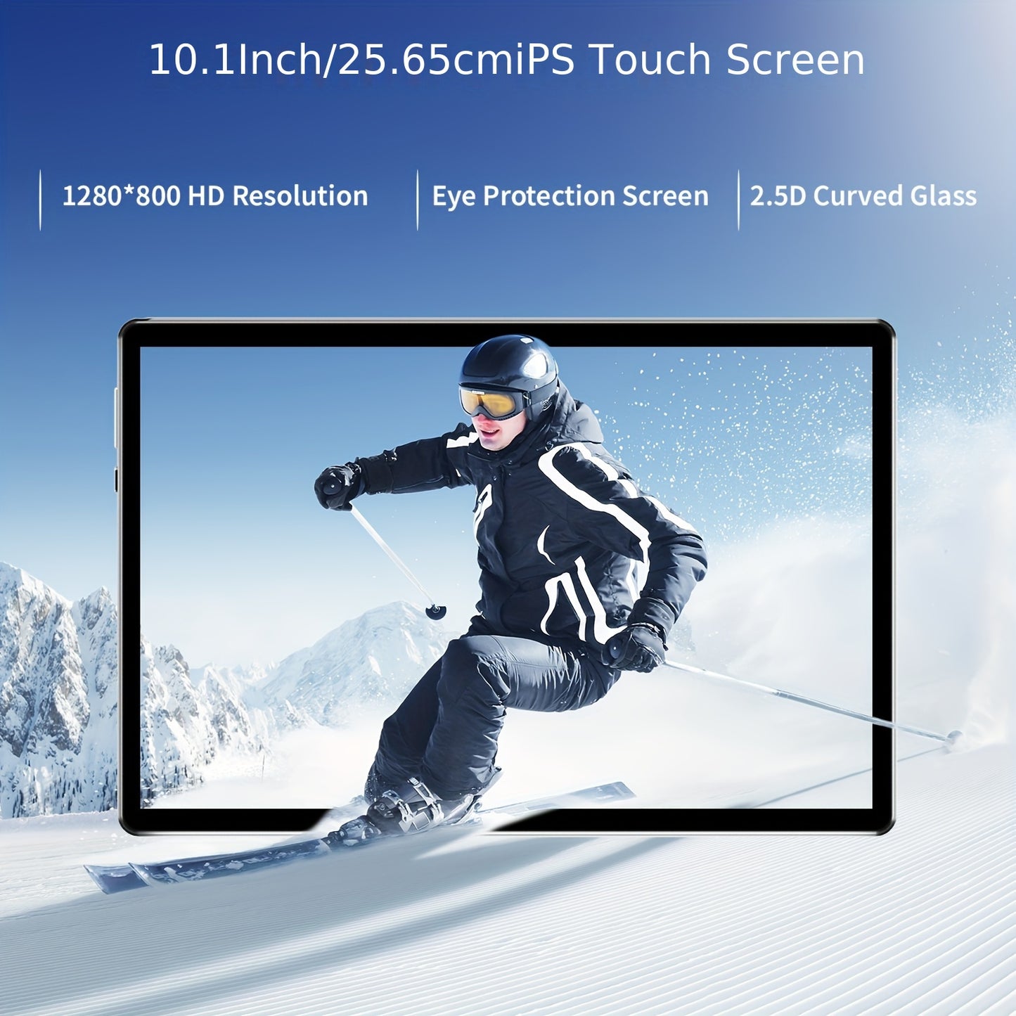 Restaurant Self-Ordering and Digital Vending Kiosk 10-inch Tablet Android 13 with Quad-core Processor and 6000mAh Battery