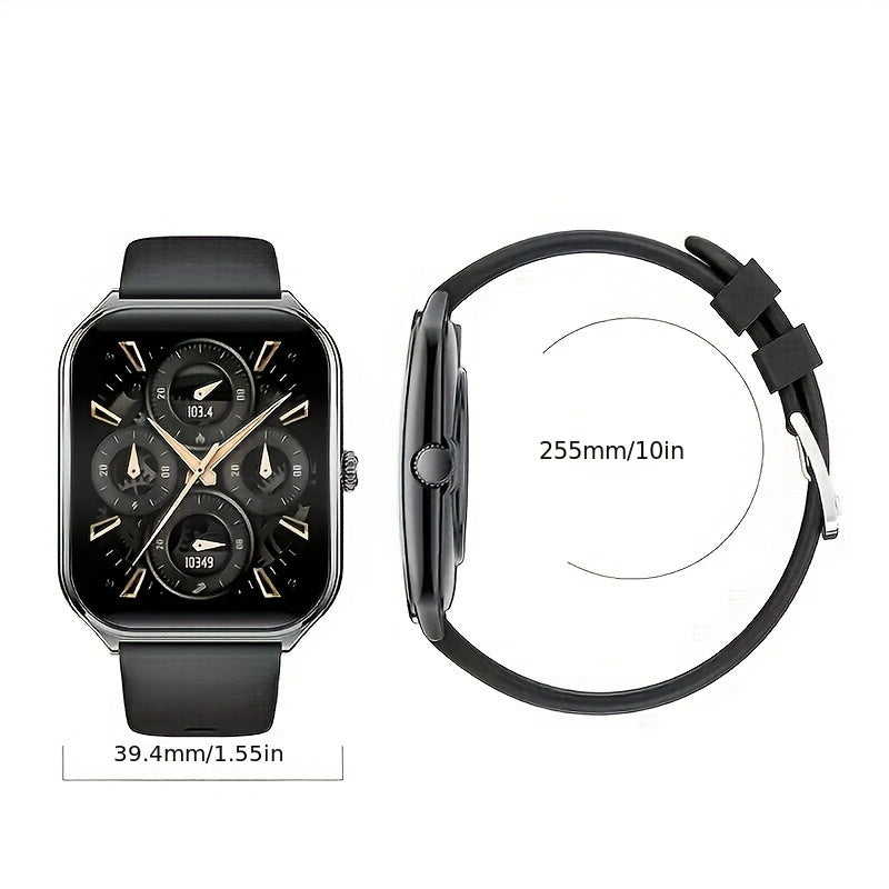 PAAZOMU Ultra-Thin 1.96" AMOLED Smartwatch for iPhone Android