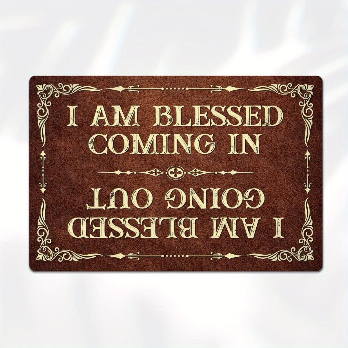 I Am Blessed Coming In and Going Out Door Mat Non Slip