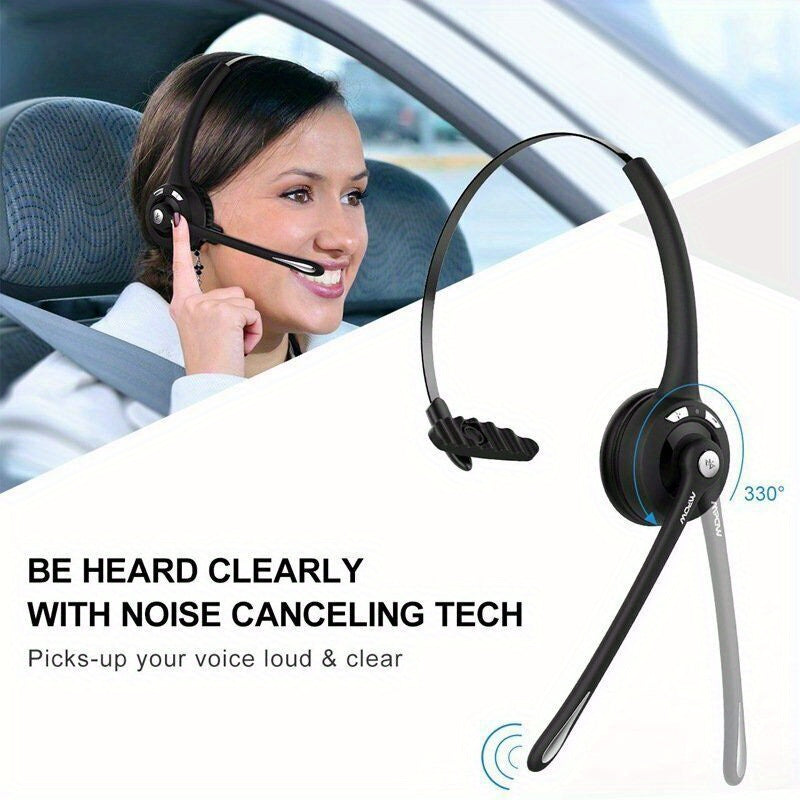 MPOW Wireless Business Headphones - HD Voice Earphones