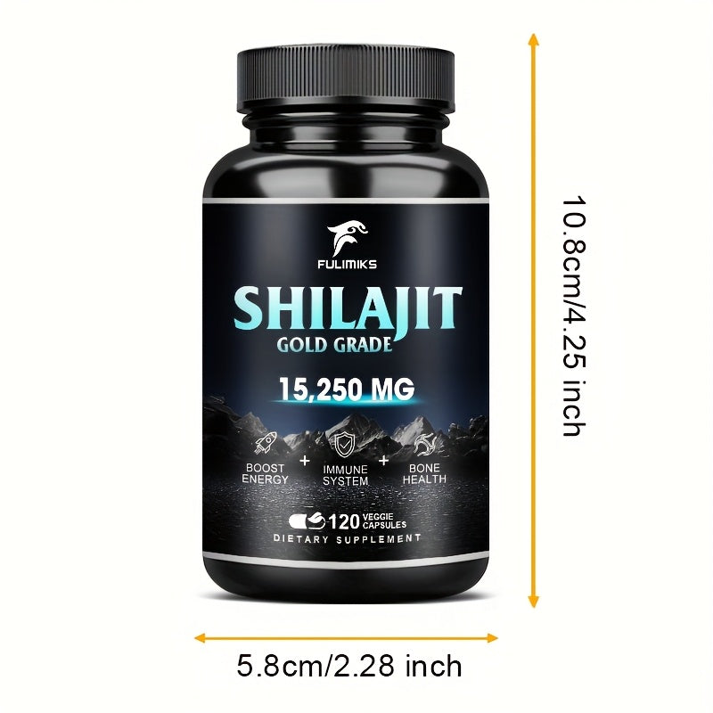Golden Grade Supplement 120 Capsules Natural Energy Booster
