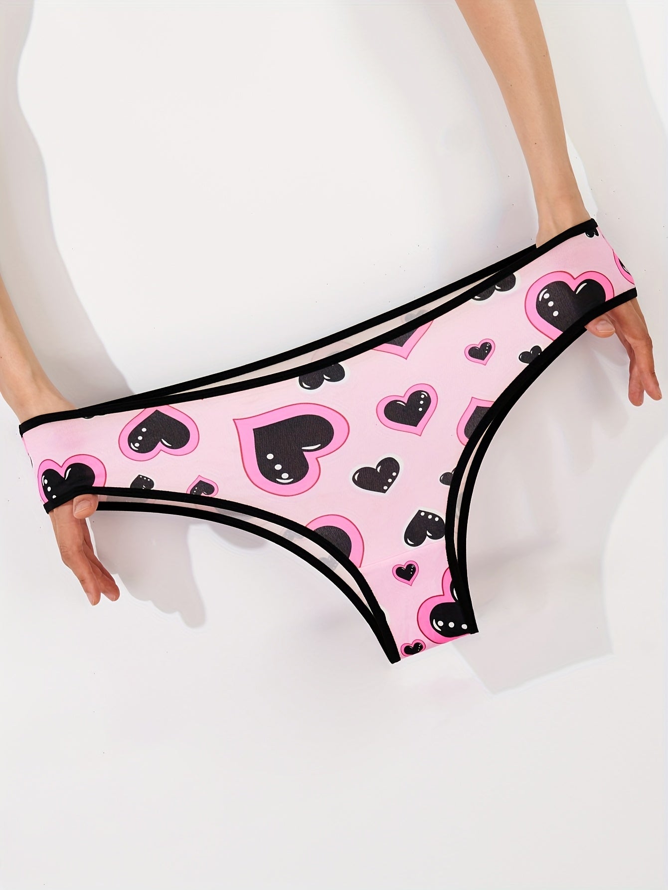 12pcs Plus Size Women's Comfortable Briefs Set