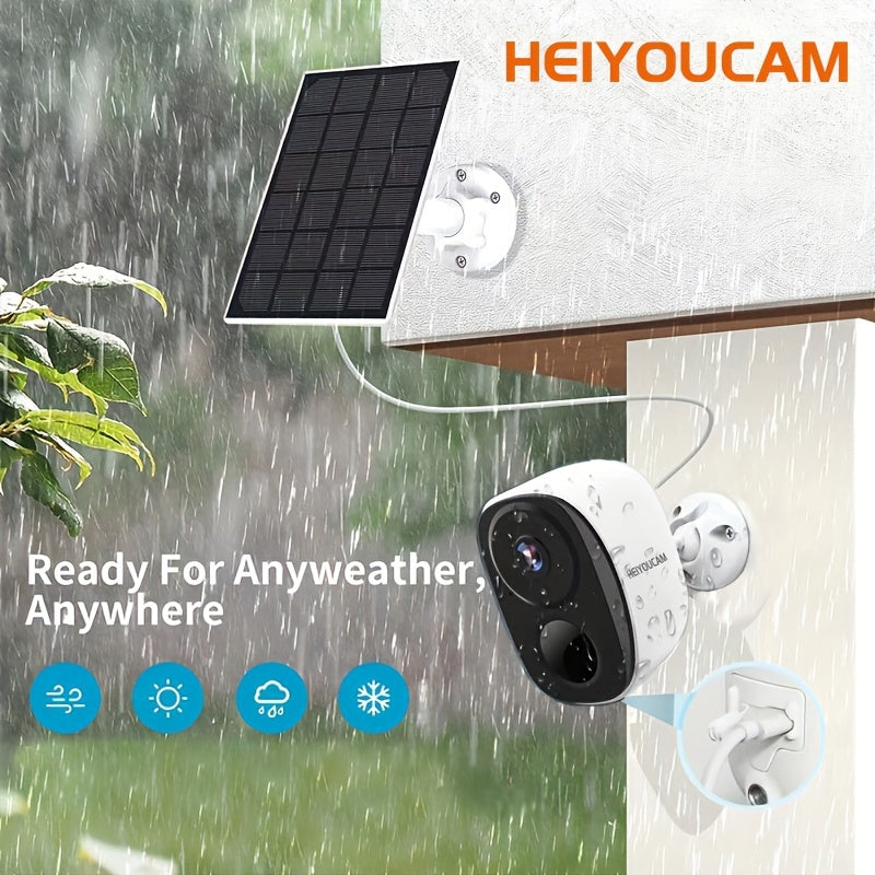 Wireless Security Camera HEIYOUCAM 2-Pack 3MP Night Vision