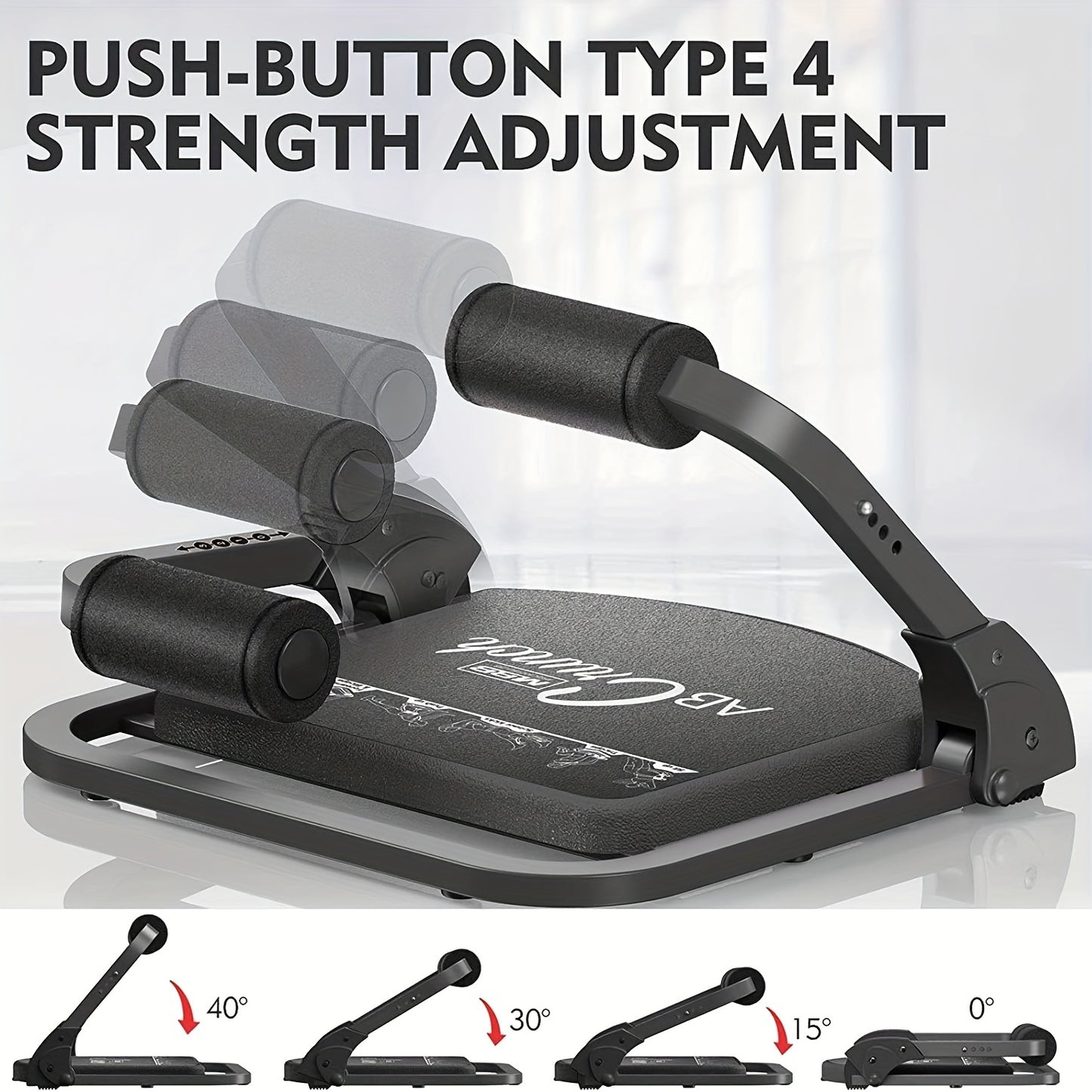 Total Body Workout Machine with Resistance Bands for Abs