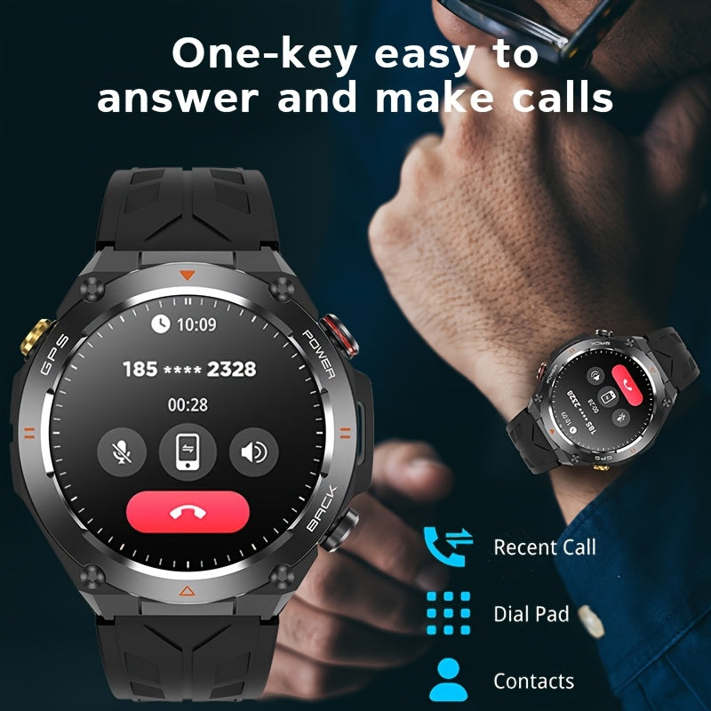 GPS Sports Smart Watch 1.46 Inch HD Screen for Men