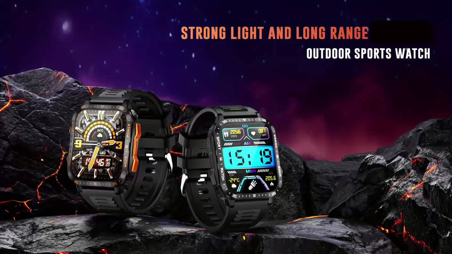 Synwoo Fashion Smartwatch with LED Flashlight and Call Function