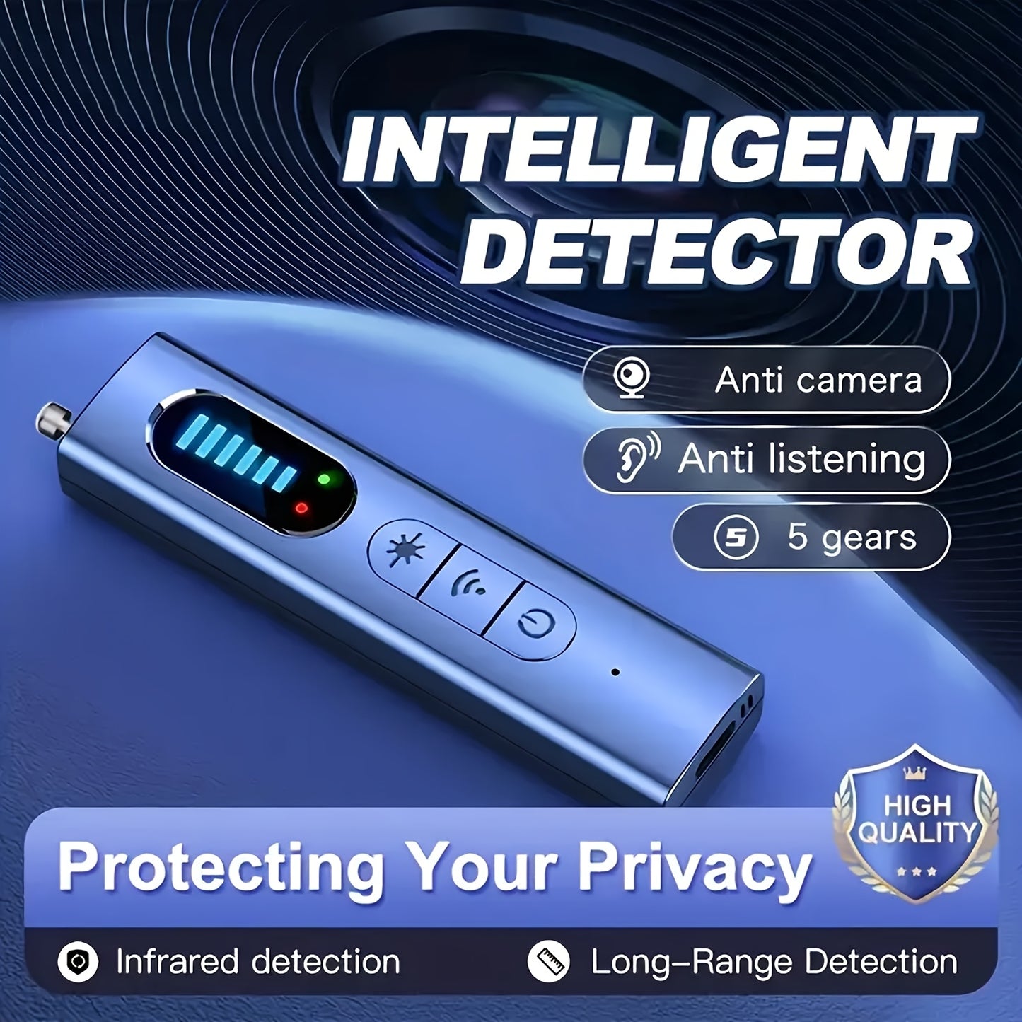 Hidden Camera Detectors Portable Anti-Spy RF Signal Finder