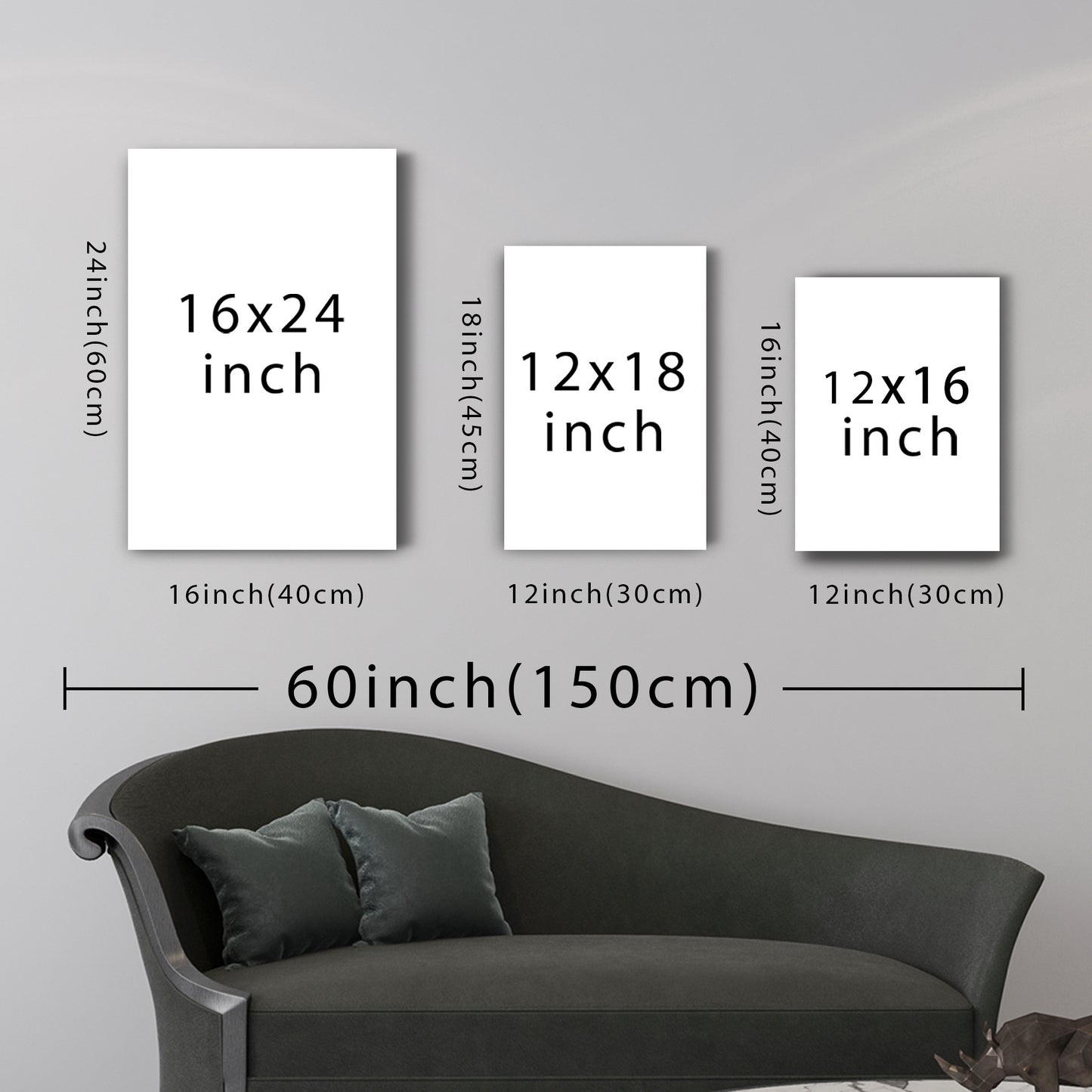 1pc Inspirational 7 Rules of Life Canvas Wall Art Decor