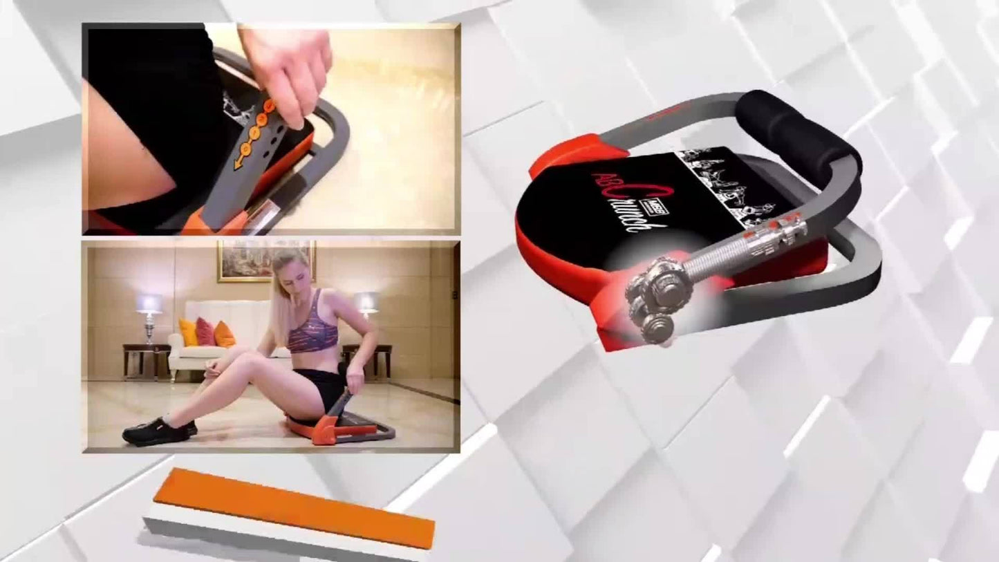 Total Body Workout Machine with Resistance Bands for Abs