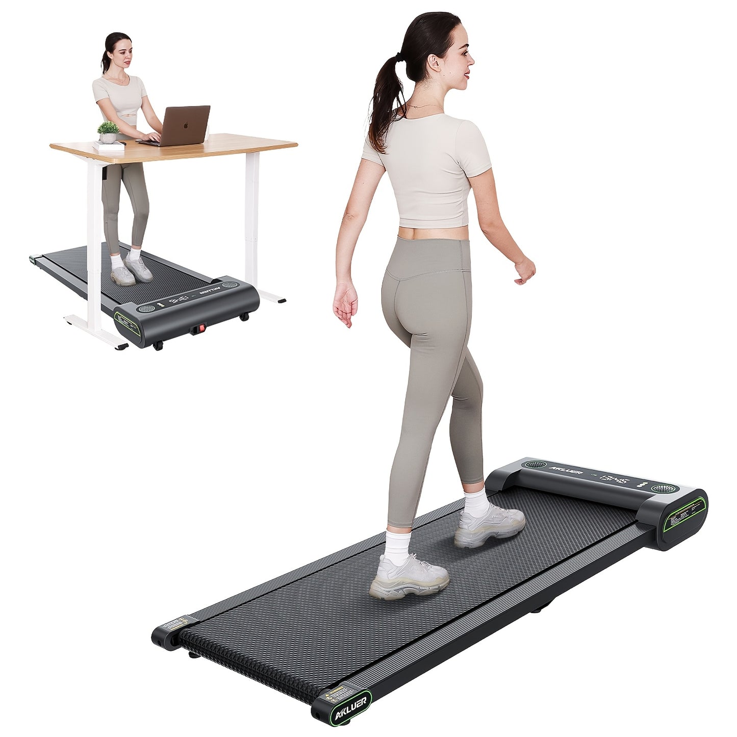Home Workout Equipment - Wider Longer Walking Pad For Low Impact Exercise
