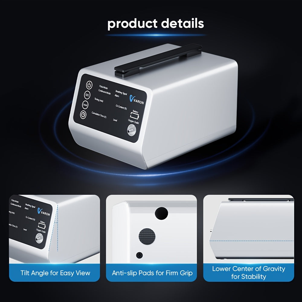 Portable DC-Powered Oxygen Concentrator for Camping & Survival
