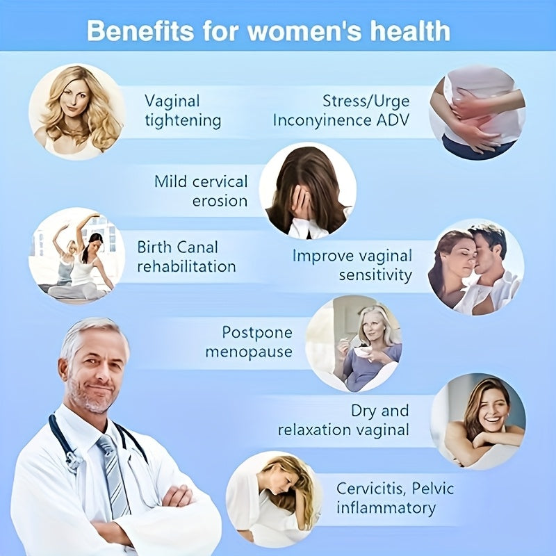 Red & Blue LED Light Therapy Device For Women - Rechargeable
