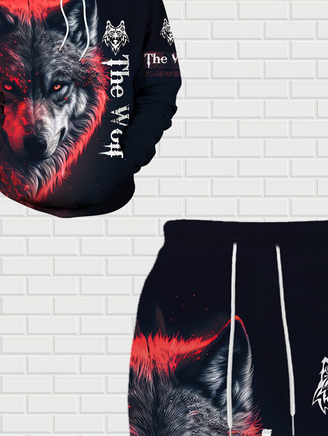 2pcs Men's Casual Streetwear Set, 2024 New Fashion