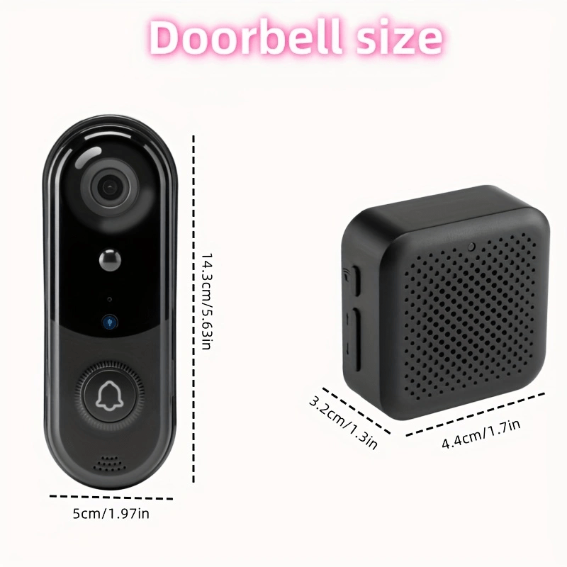 Smart Home Security Wireless Smart Video Doorbell System