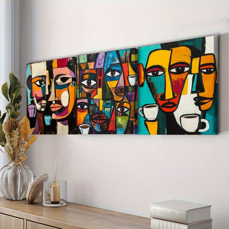 Canvas Wall Art Painting Compare for Home Coffee Shop Office