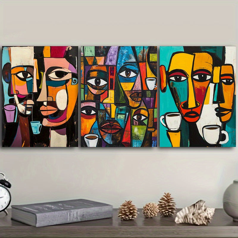 Canvas Wall Art Painting Compare for Home Coffee Shop Office