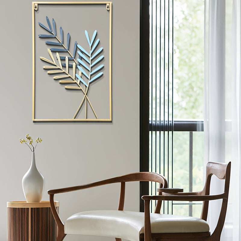High Sense Metal Hanging Decoration Set of 3 Unique Art Decor for Living Room Bedroom and Sun Room Wall Decor
