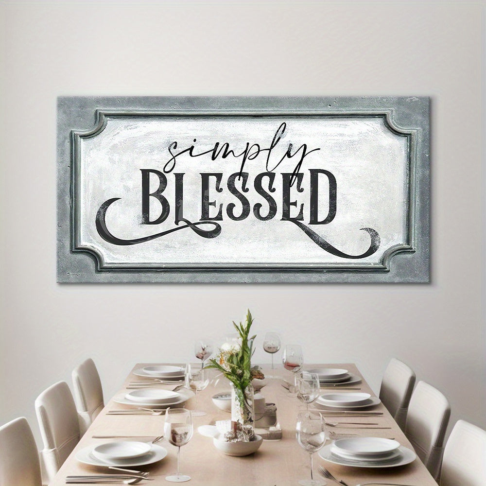 High End High-Quality Large Size With Thick Wooden Wrapped Frame