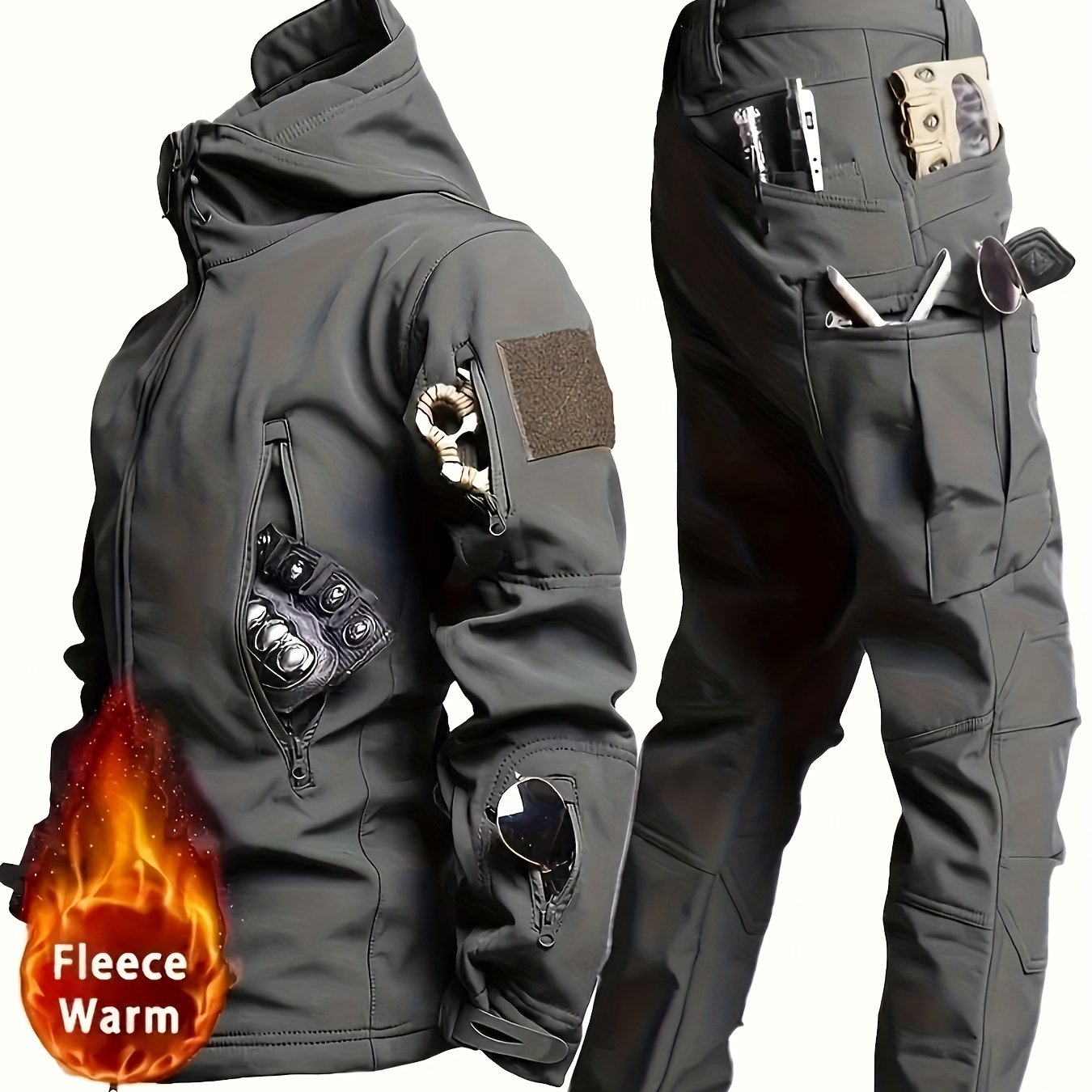 Breathable Sports Suit Set of Two Men's Casual Sports Suit