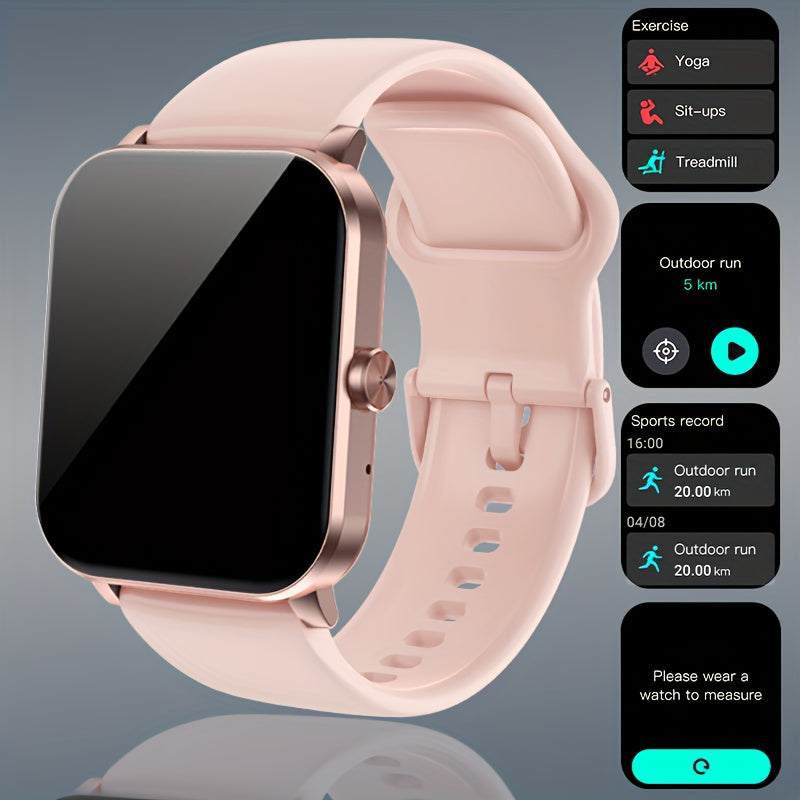 100+ Sports Modes 1.85 Inch Full Touch Screen Smartwatch