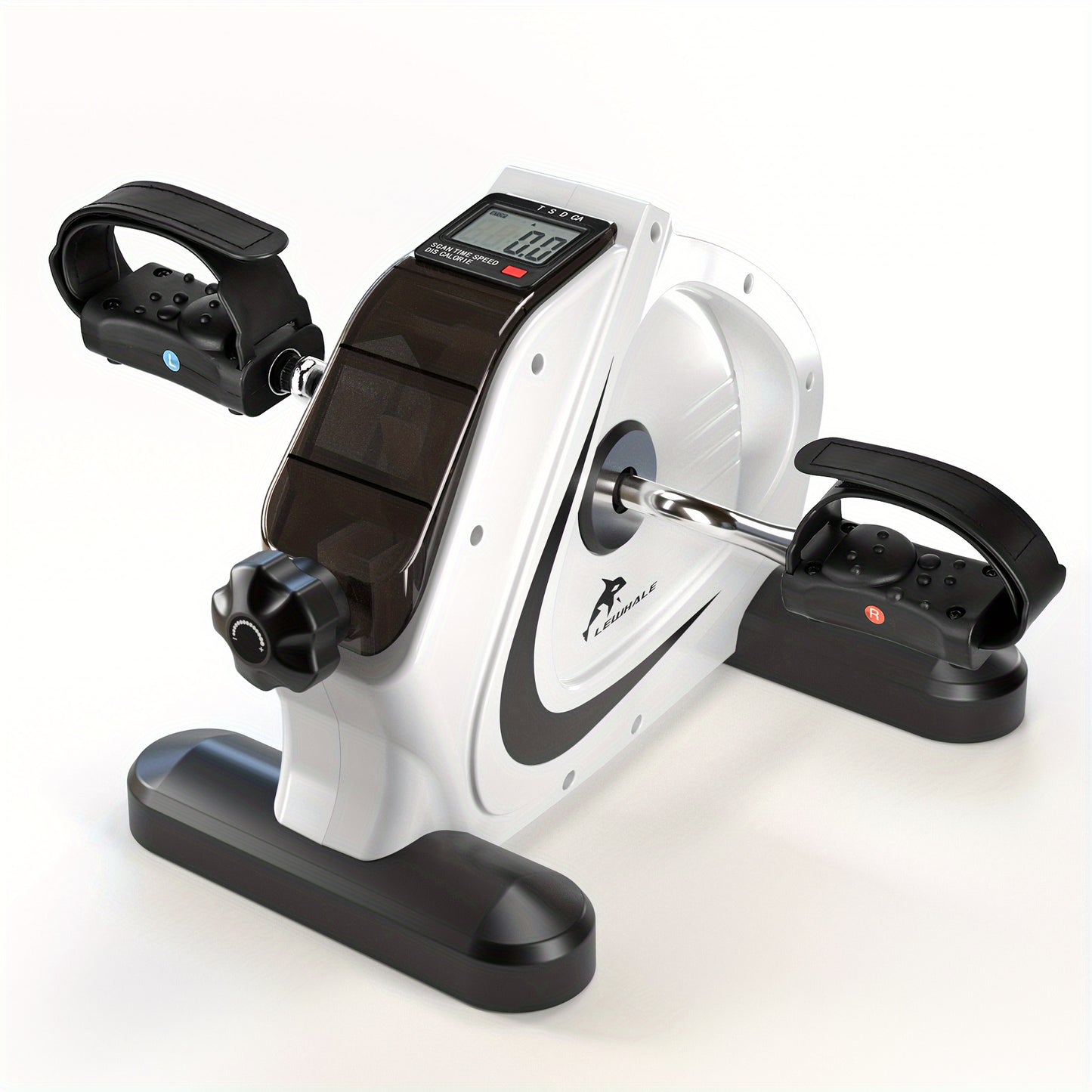 Portable LCD Exercise Bike Mini Pedal Exerciser with Display