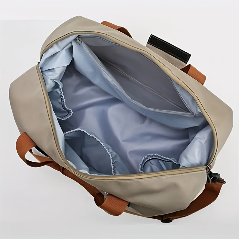 Large Capacity Travel Bag with Wet and Dry Separation Casual Outdoor Tote Women's Fitness Yoga Bag Weekend Overnight Luggage