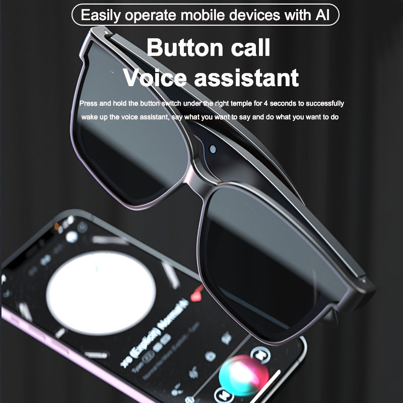 Smart Automatic Dimming Audio Glasses with HiFi Sound