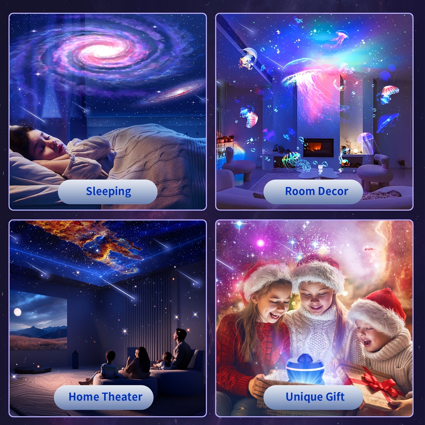 13 In 1 Meteor Star Projector For Bedroom Planetarium
