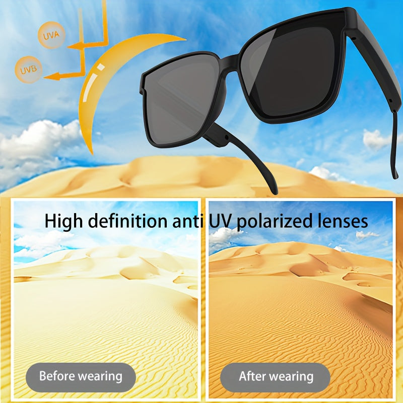 Smart Automatic Dimming Audio Glasses with HiFi Sound