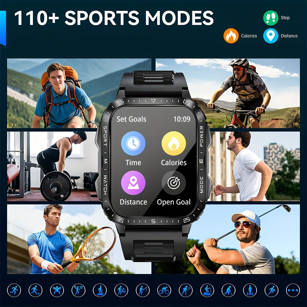 Synwoo Fashion Smartwatch with LED Flashlight and Call Function