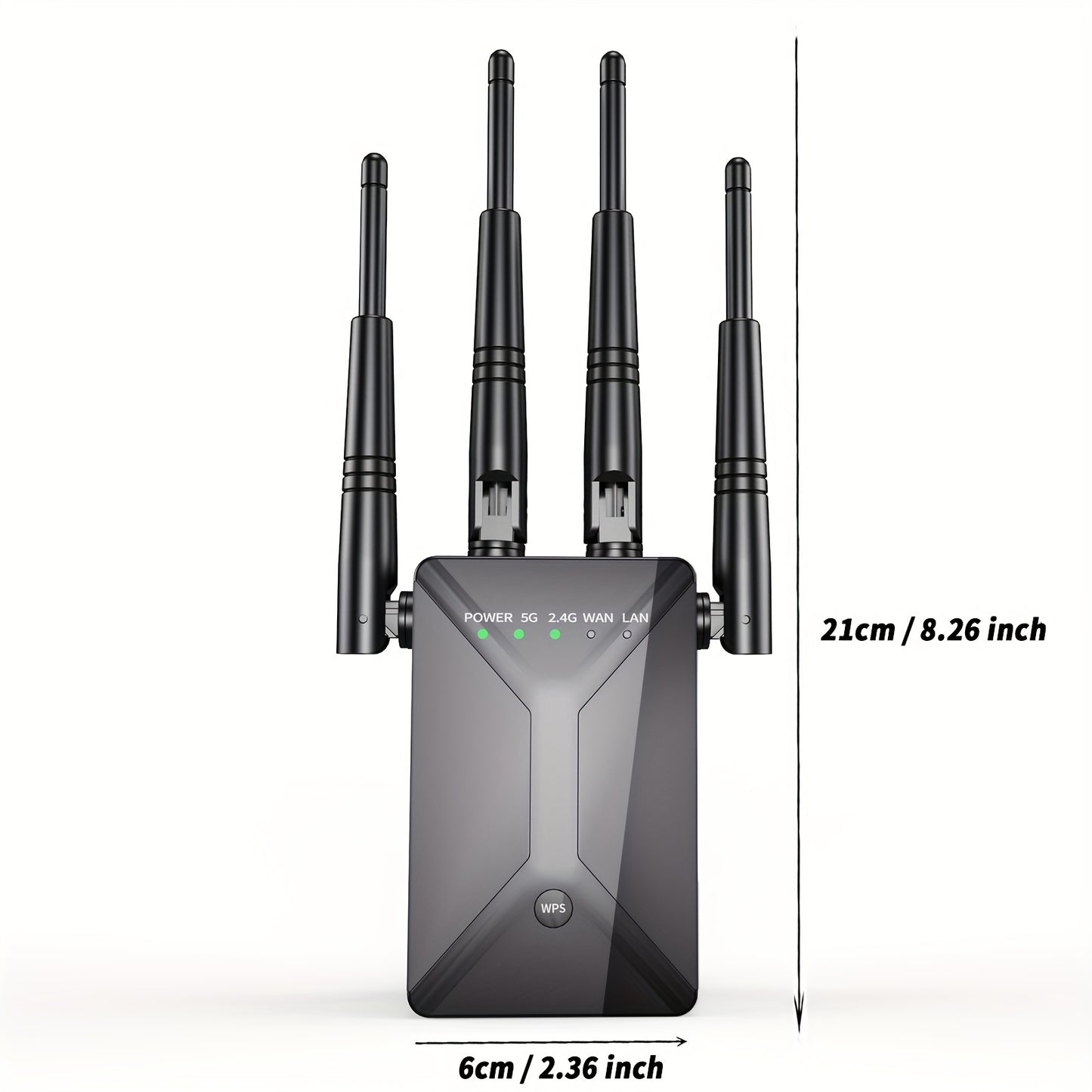 Ultra-Powerful WiFi Extender Signal Booster for 130 Devices