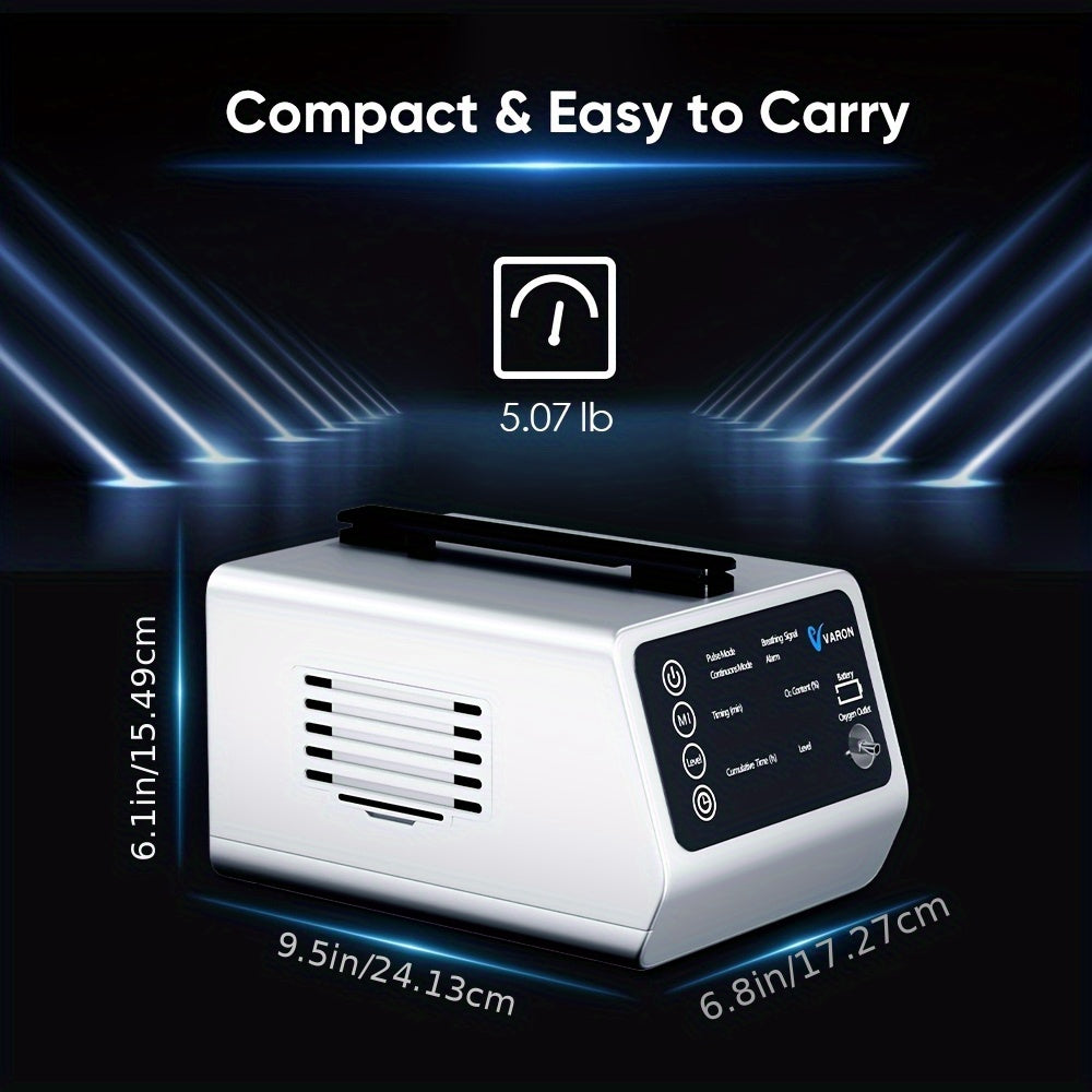 Portable DC-Powered Oxygen Concentrator for Camping & Survival