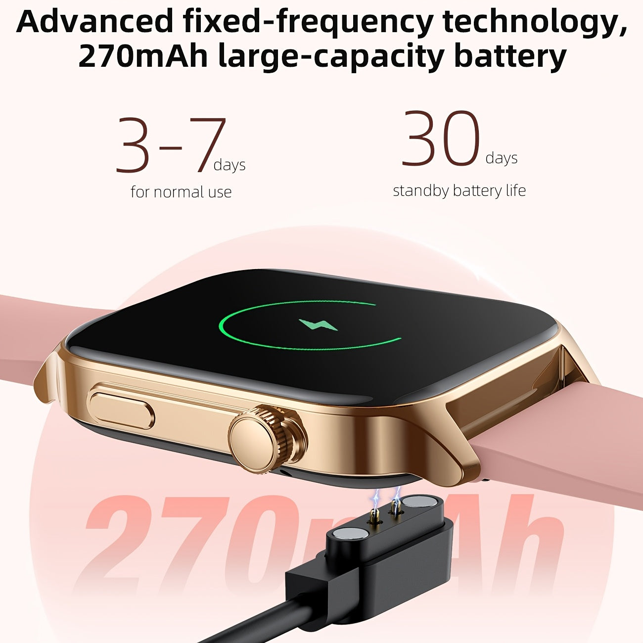 SOUYIE Smart Watch 1.9 Inch HD TFT Screen Fitness Tracker