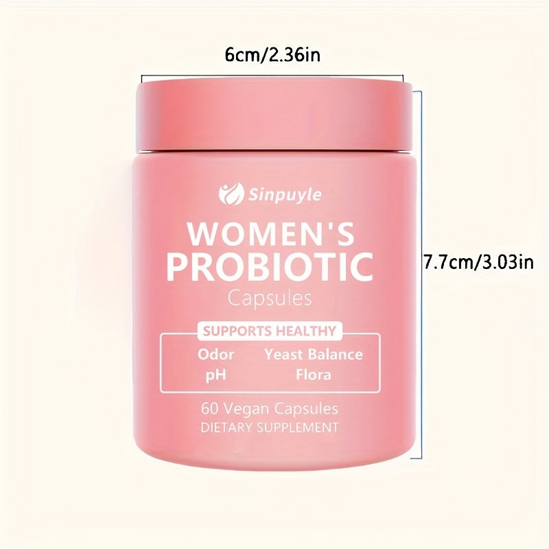 5/1pc 60 Capsules Women's Probiotics with Cranberry Extract