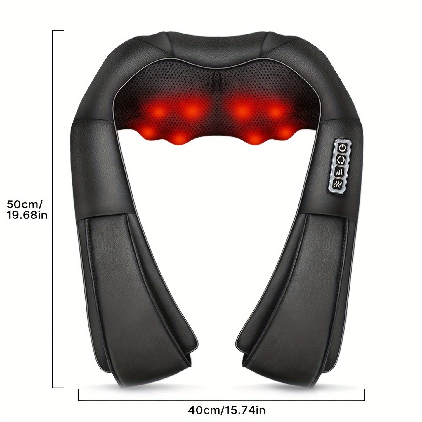 Shiatsu Massager Electric 4D Back Neck Massager with Heat