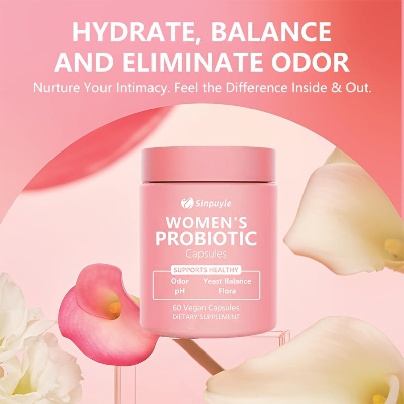 5/1pc 60 Capsules Women's Probiotics with Cranberry Extract