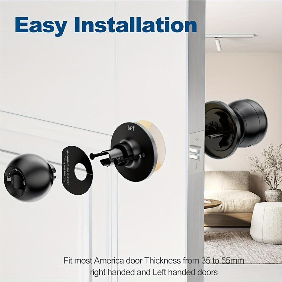 Smart Keyless Entry Door Lock with Keypad Rechargeable