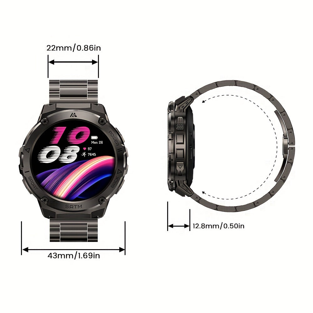 ZUKYFIT T3E GPS Smart Watch For Men 60Days Battery Life