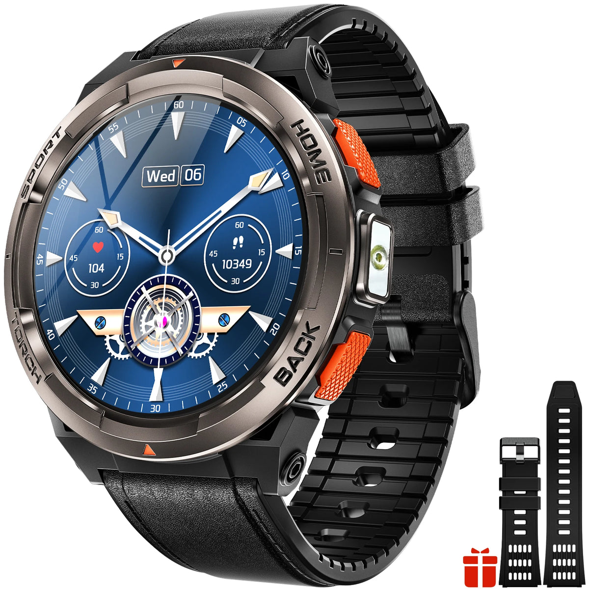 EIGIIS KE5 Smartwatch With Compass Altimeter Barometer