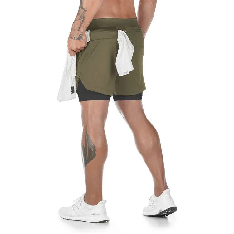 Running Shorts For Men Quick Dry Gym Training Pants