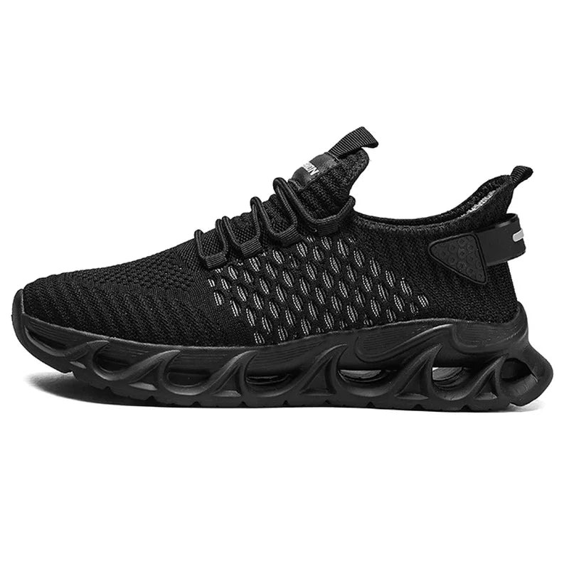 YRZL Men’s Lightweight Mesh Running Shoes Casual Sneakers for Summer Comfortable Athletic Jogging and Walking