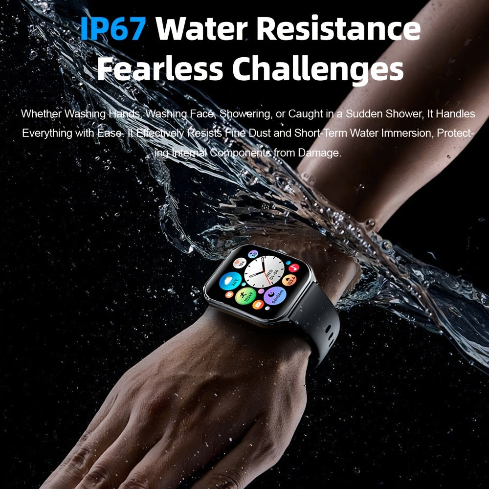 PAAZOMU Ultra-Thin 1.96" AMOLED Smartwatch for iPhone Android