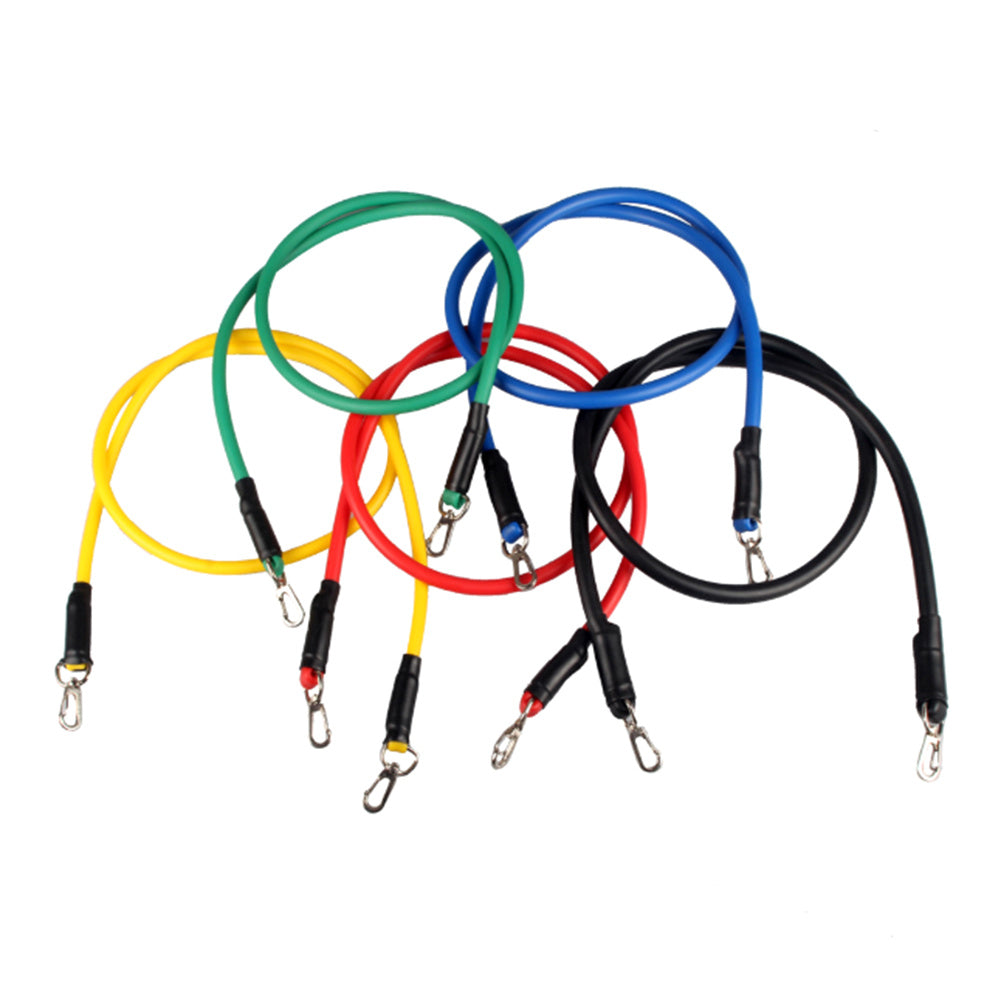 11pcs Pull Ropes Set for Portable Athletic Fitness Accessories