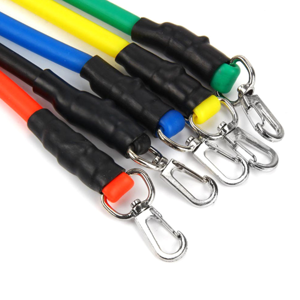 11pcs Pull Ropes Set for Portable Athletic Fitness Accessories