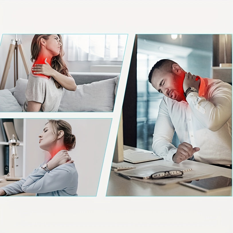SKG H5 Mini Neck Massager for Deep Tissue Relief and Heat