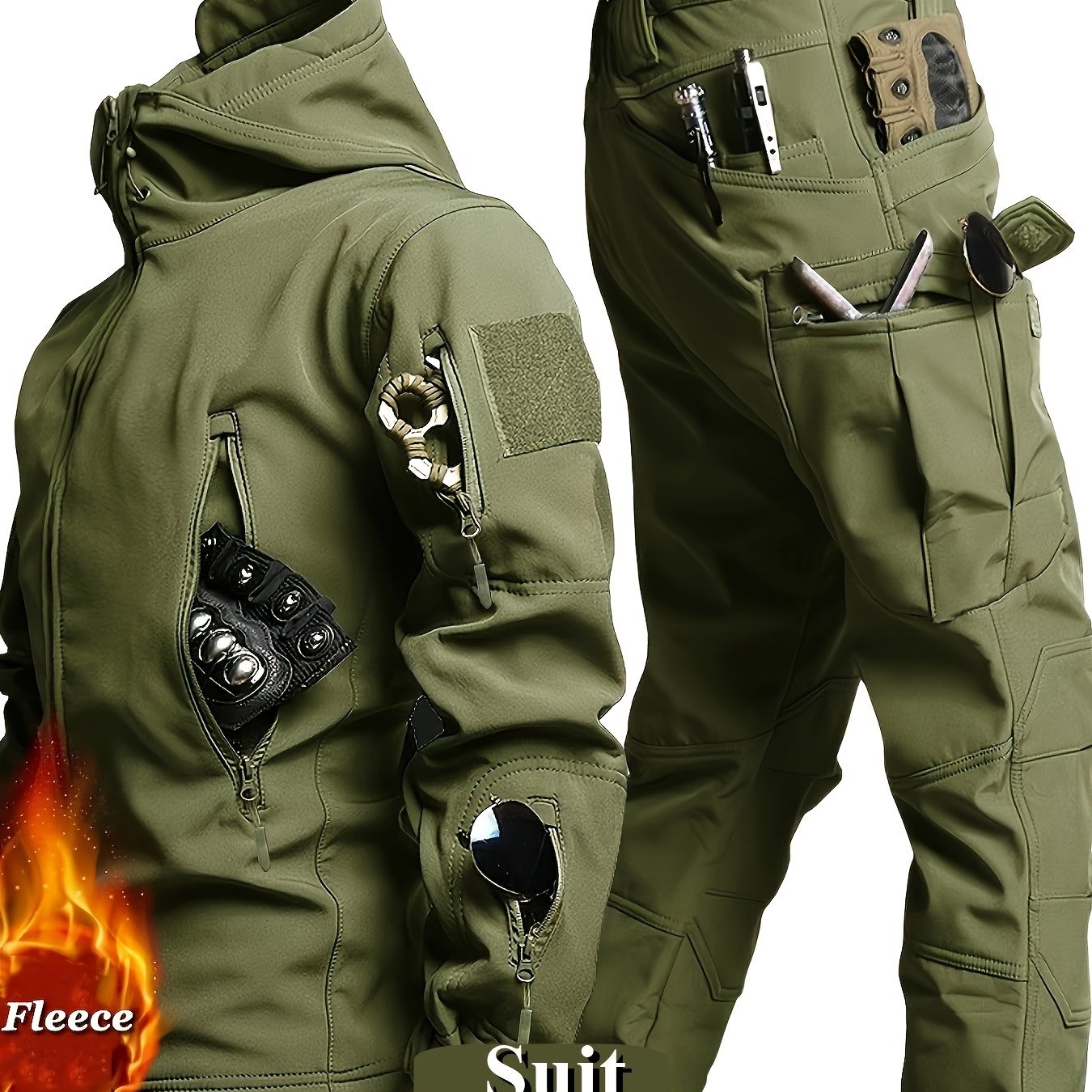Breathable Sports Suit Set of Two Men's Casual Sports Suit