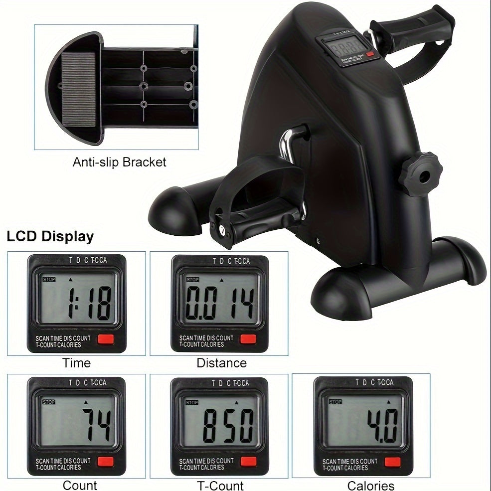 Himaly Compact Exercise Bike - Under Desk Pedal Trainer