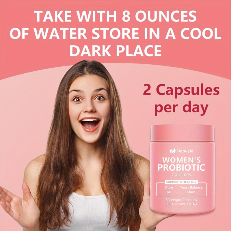 5/1pc 60 Capsules Women's Probiotics with Cranberry Extract