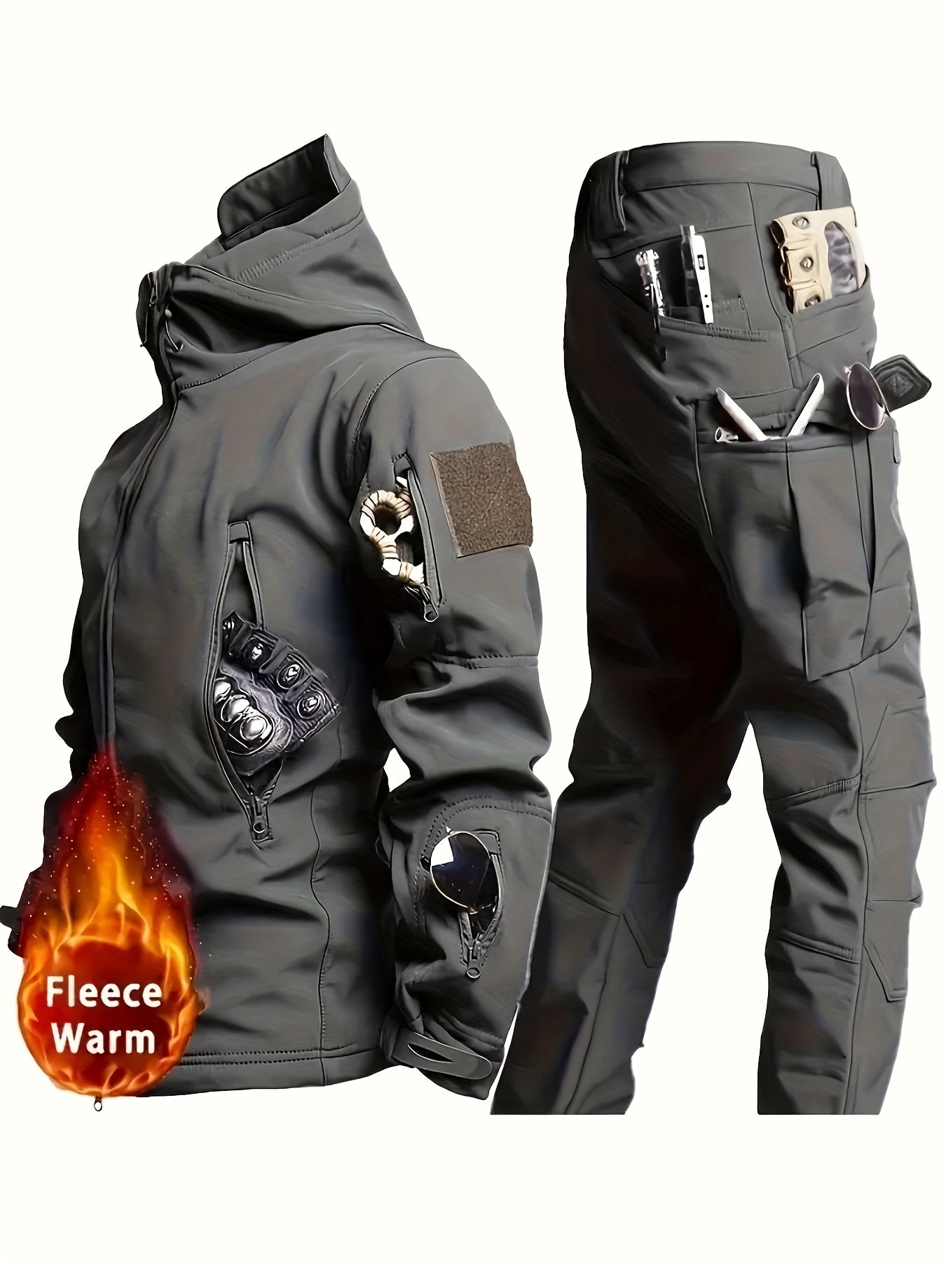 Breathable Sports Suit Set of Two Men's Casual Sports Suit